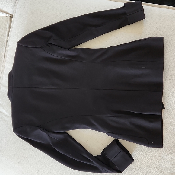 NWOT Theory Stretch Collarless Jacket Blazer Size 2 - Picture 6 of 8